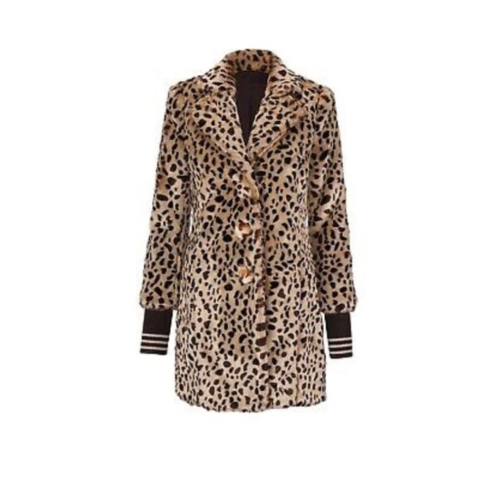cabi 3727 Josephine Animal Print Coat